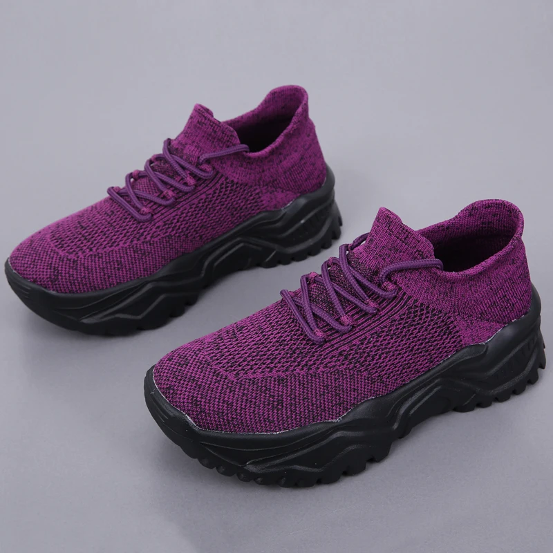Spring MD sole low cut mesh breathable socks shoes, ultra light sports running shoes, casual shoes