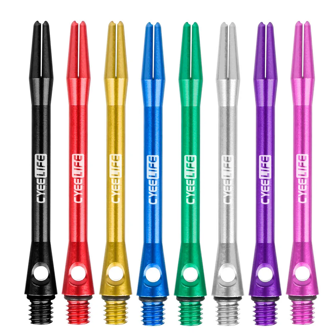 CyeeLife 6pcs 48mm Aluminium Dart shafts Accessories kit,Durable items