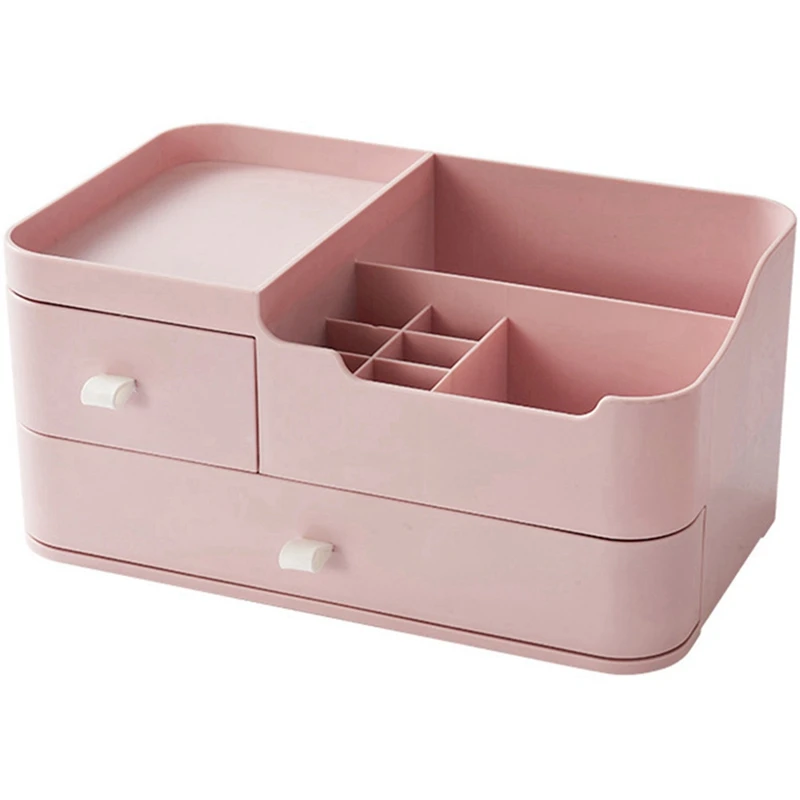 

Makeup Storage Box Cosmetics Storage Box Pp Cosmetics Storage Box With Drawers Hair Products,Perfect For Bedroom