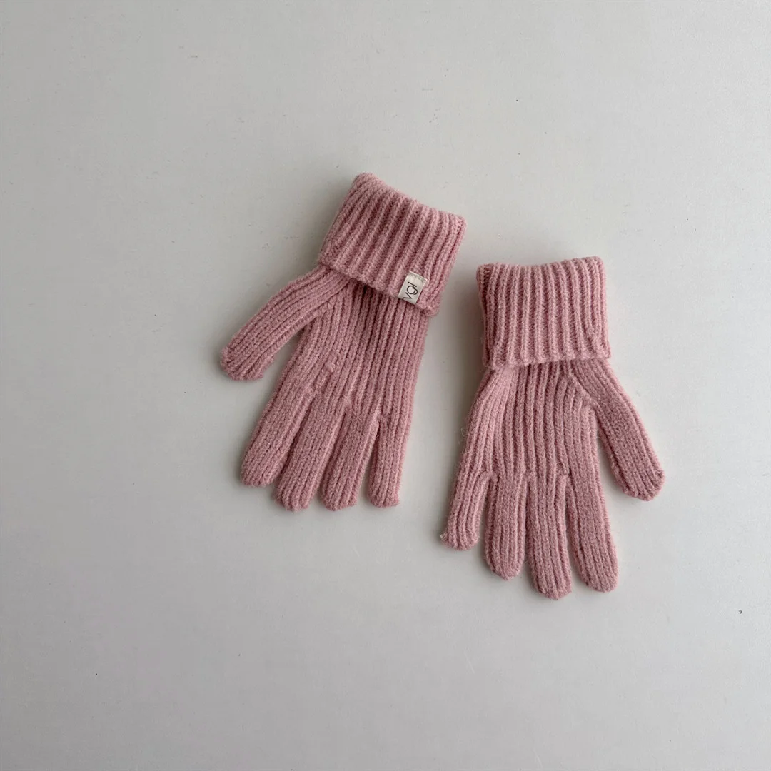Pink gloves