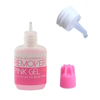 Sky Clear/Pink Gel Remover for Eyelash Extensions Glue 15g Lash Extensions Glue from Korea Remover False Lash Makeup Tools 2