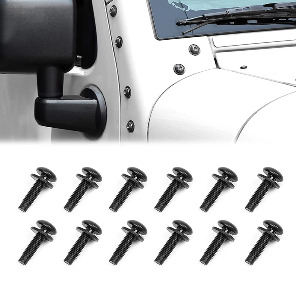 Torx Screws Bolts Roof Screws for Jeep Wrangler JK JKU 2007-JL 2/4 Doors Car Accessories car screws bolts