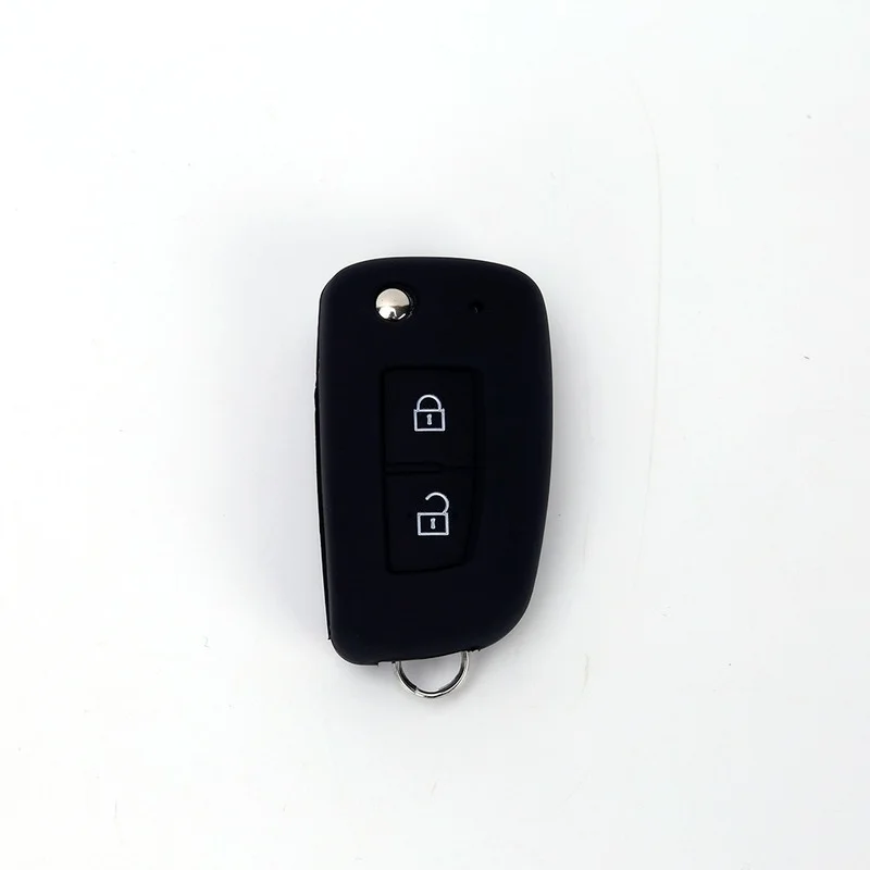 Key Case Key Case Cover Car Key Shell Remote Control Case Cover Flip Key Fob Shell Silicone Car Key Fob Cover Case Protect Skin Cap for Nissan Qashqai J11 X-trail Murano MAXIMA ALTIMA Juke Flip Folding Remote