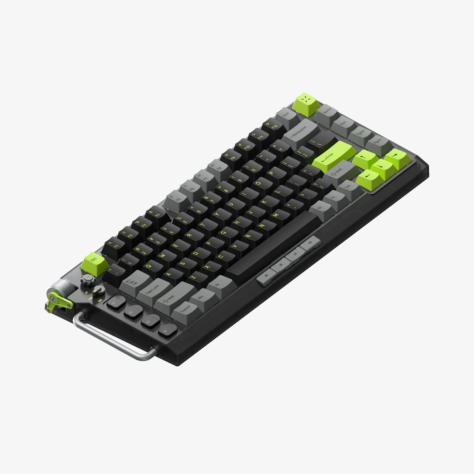 Nuphy field75 mechanische Gamer-Tastatur 83 Tasten Hot-Swap-Gaming 