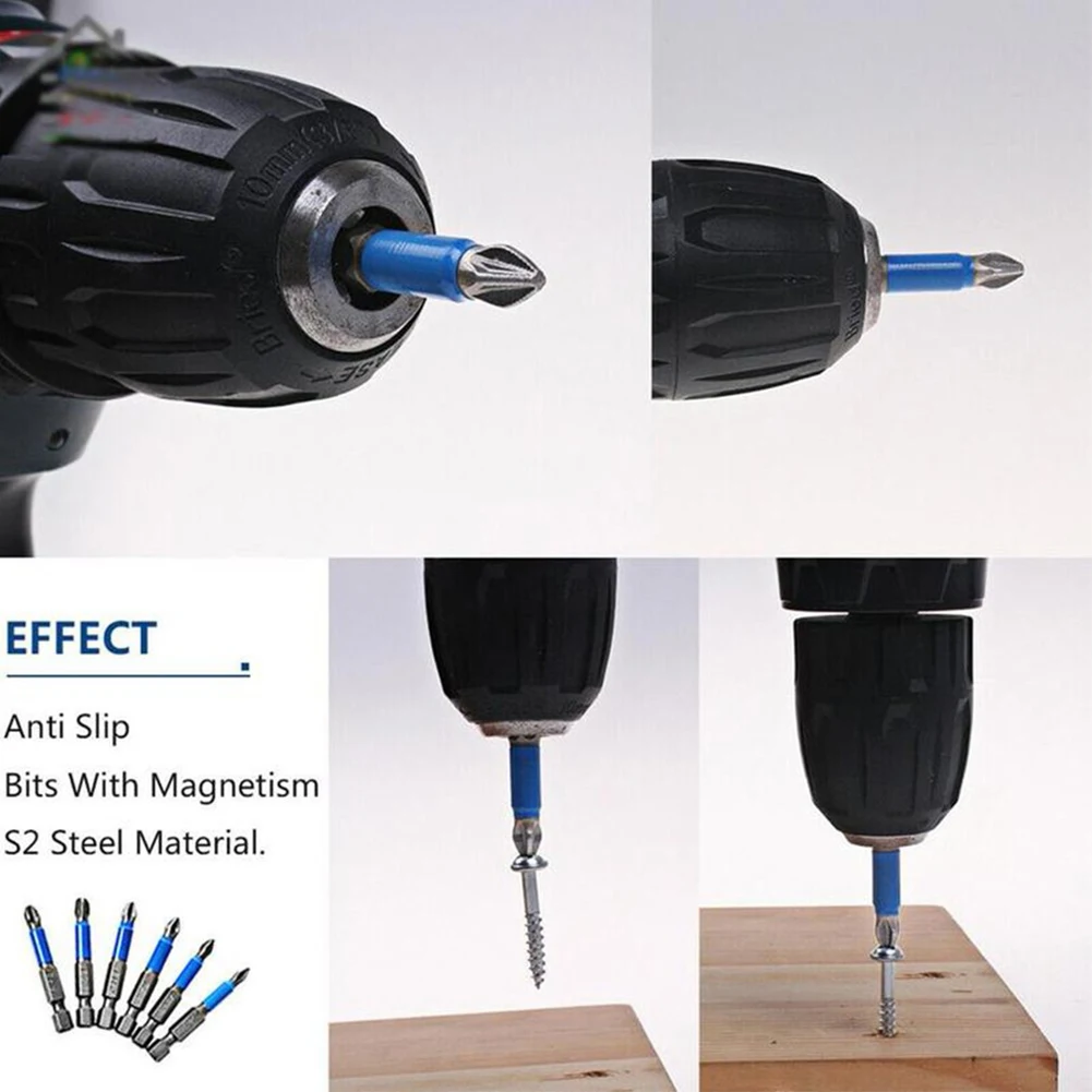 

Electric Screwdriver Bit 1pc Alloy Steel Hardness Surface Is Smooth Wear Resistance High Quality Quality Is Guaranteed