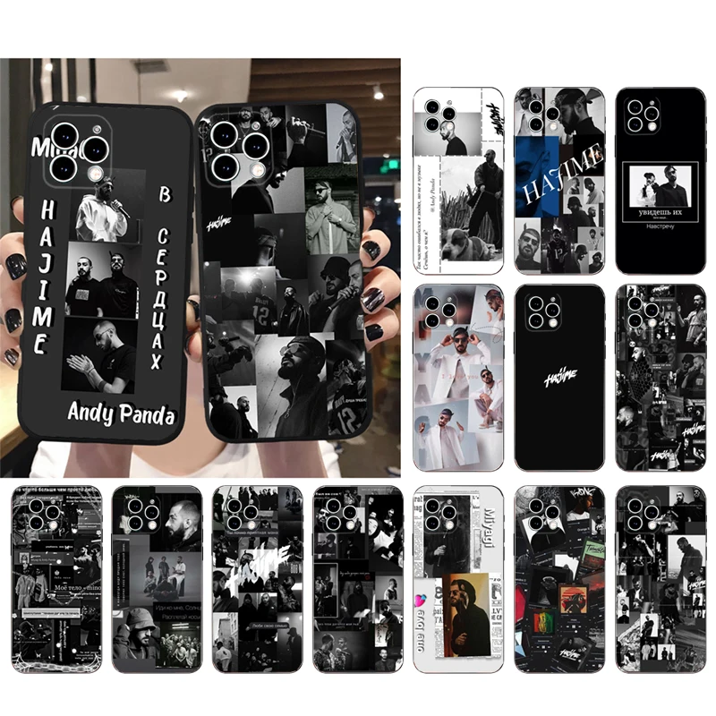 

Hajime MiyaGi Andy Panda Phone Case For iPhone 15 14 13 12 11 Pro Max XS 12mini 14 Plus Mobile Phone Case Funda