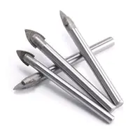 Foret à pointe en carbure, outil de coupe professionnel, céramique, carrelage, marbre, verre miroir, 1PC, 3mm, 4mm, 5mm, 6mm, 8mm, 10mm, 12mm, 14mm, 16mm 3