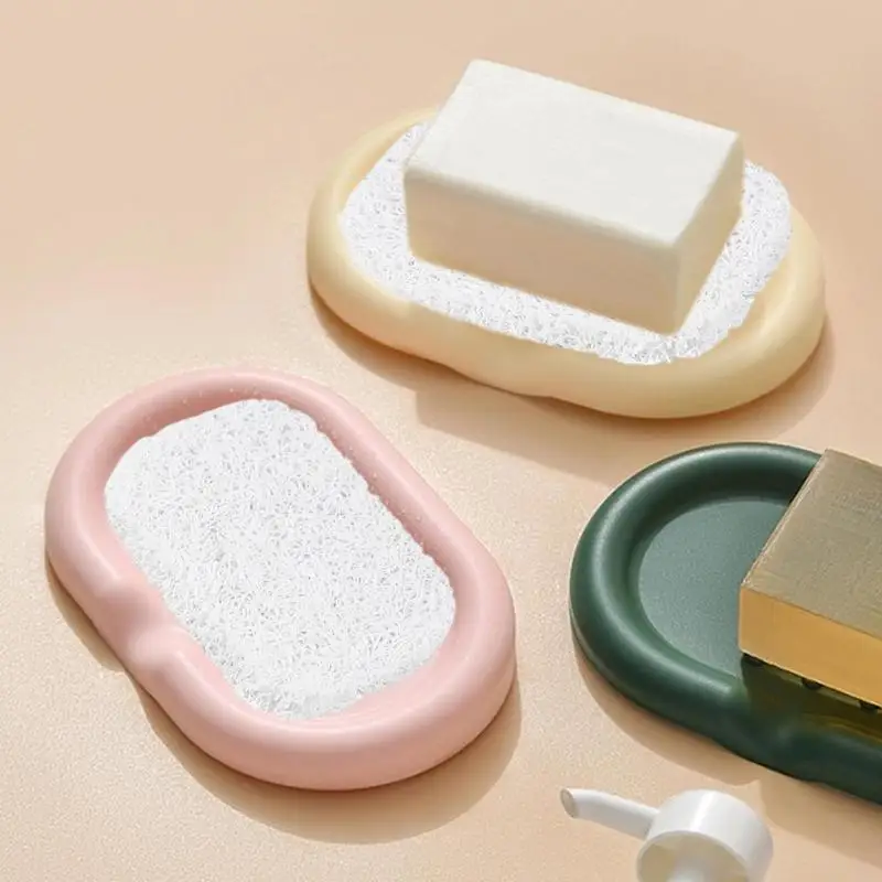 

Soap Saver Pads Soap Saver Pad Holder Reusable Soap Saver Tray Mat Keep Soap Dry Shower Cleaning Supplies For Kitchen Hotel