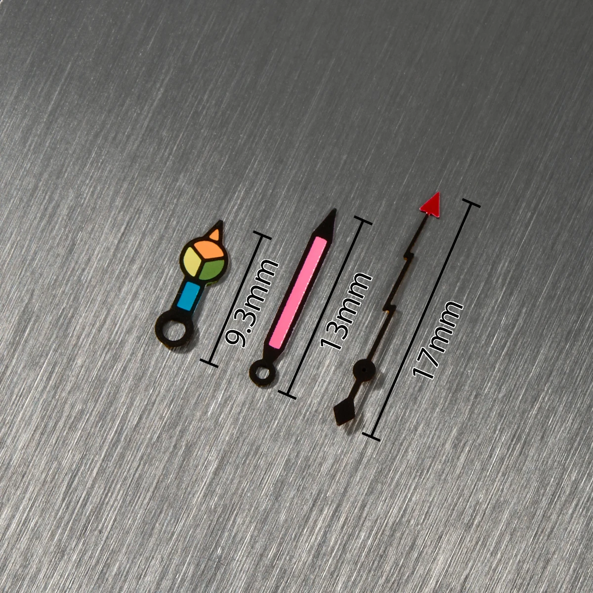 Tri-Color Hollow Out Watch Hands - Premium Watch Accessories