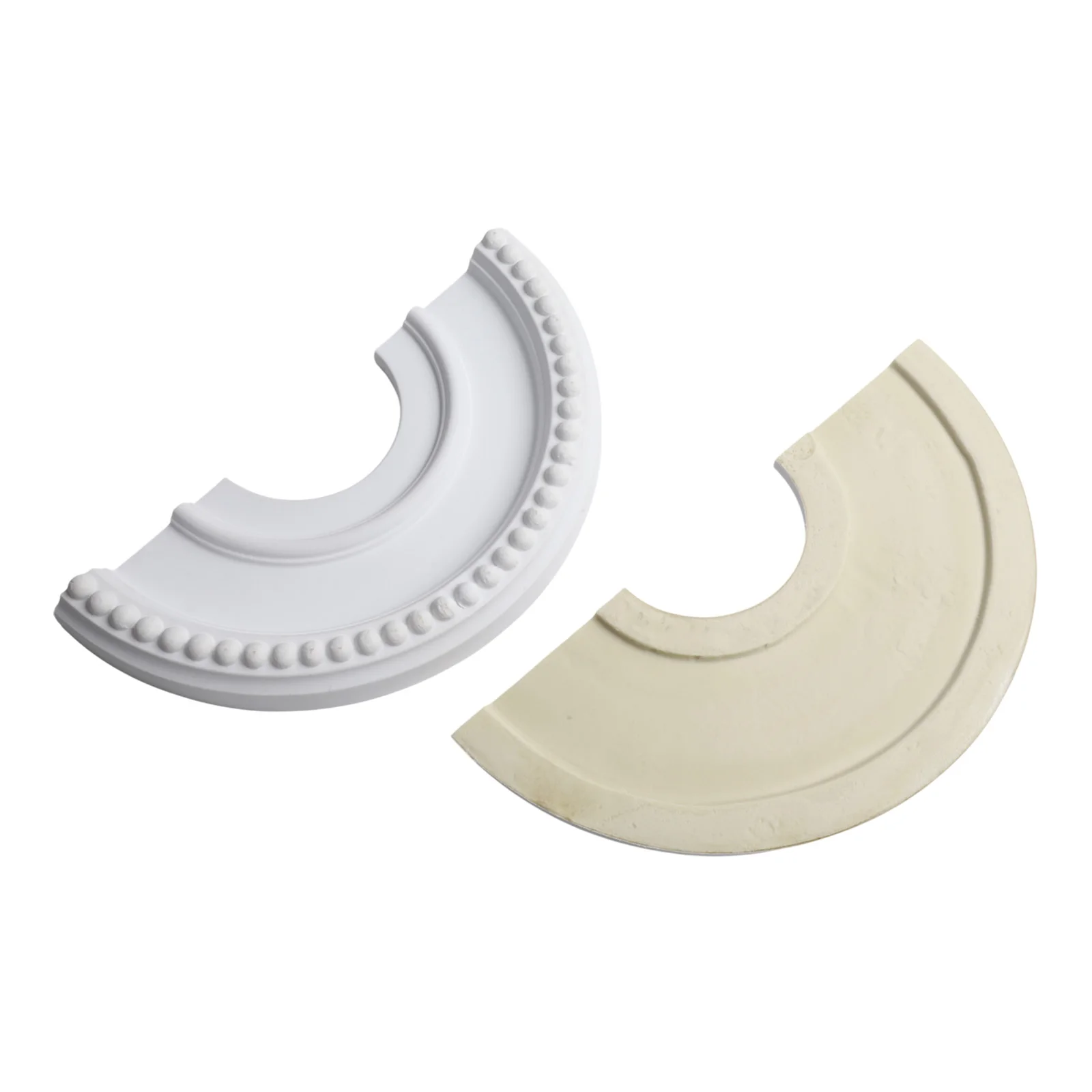 Ceiling Medallion Round Split For Conceals Ceiling Imperfections Cracks Household Decoration Fan Light Fixtures Cover