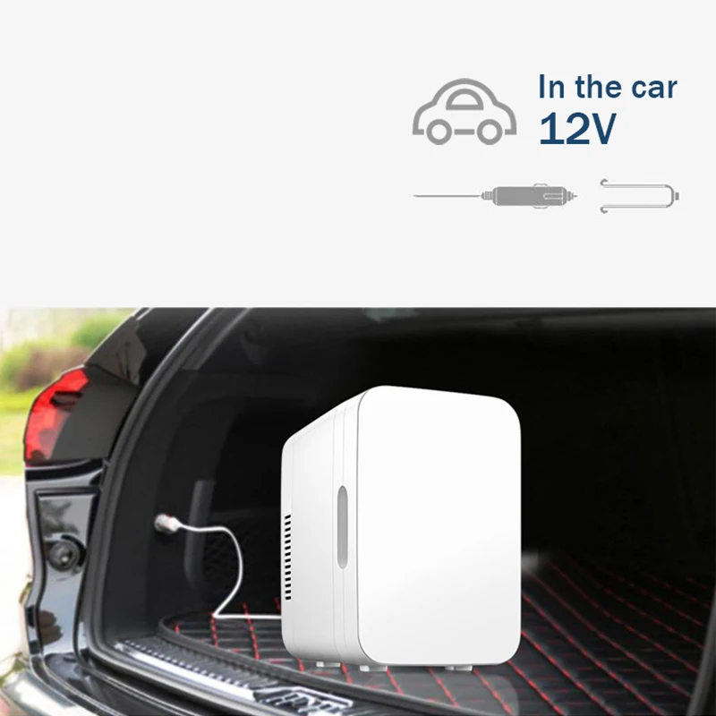 Portable Refrigerator 12V/220V Hot And Cold Dual-Use Mini Fridge for Auto RV Van Truck Travel Home Picnic portable refrigerator