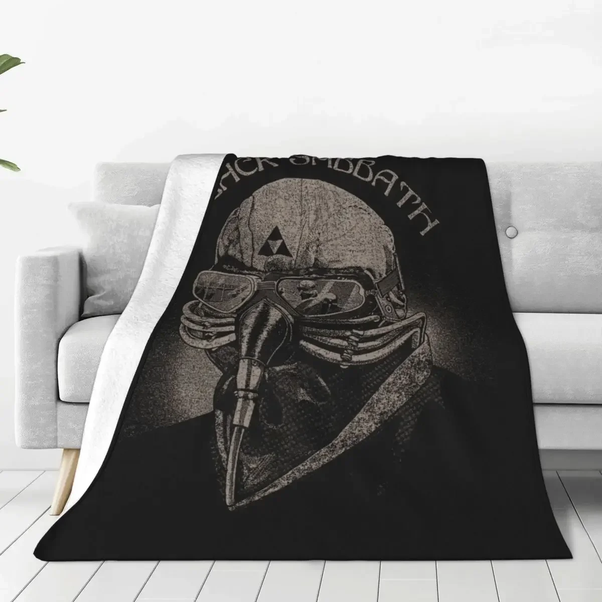 

Black Sabbath US Tour Tee Merch 1978 Blanket Cover Flannel Throw Blankets Personalised Ultra-Soft Warm Bedsprea