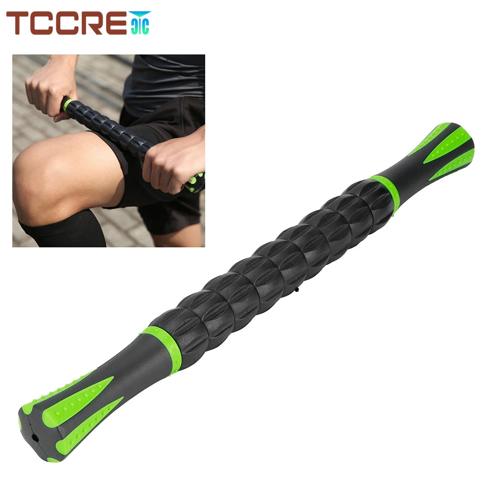 Muscle Body Massage Roller Stick for Athletes - Release Myofascial Trigger Points Reduce Muscle Soreness Tightness Leg Back Pain