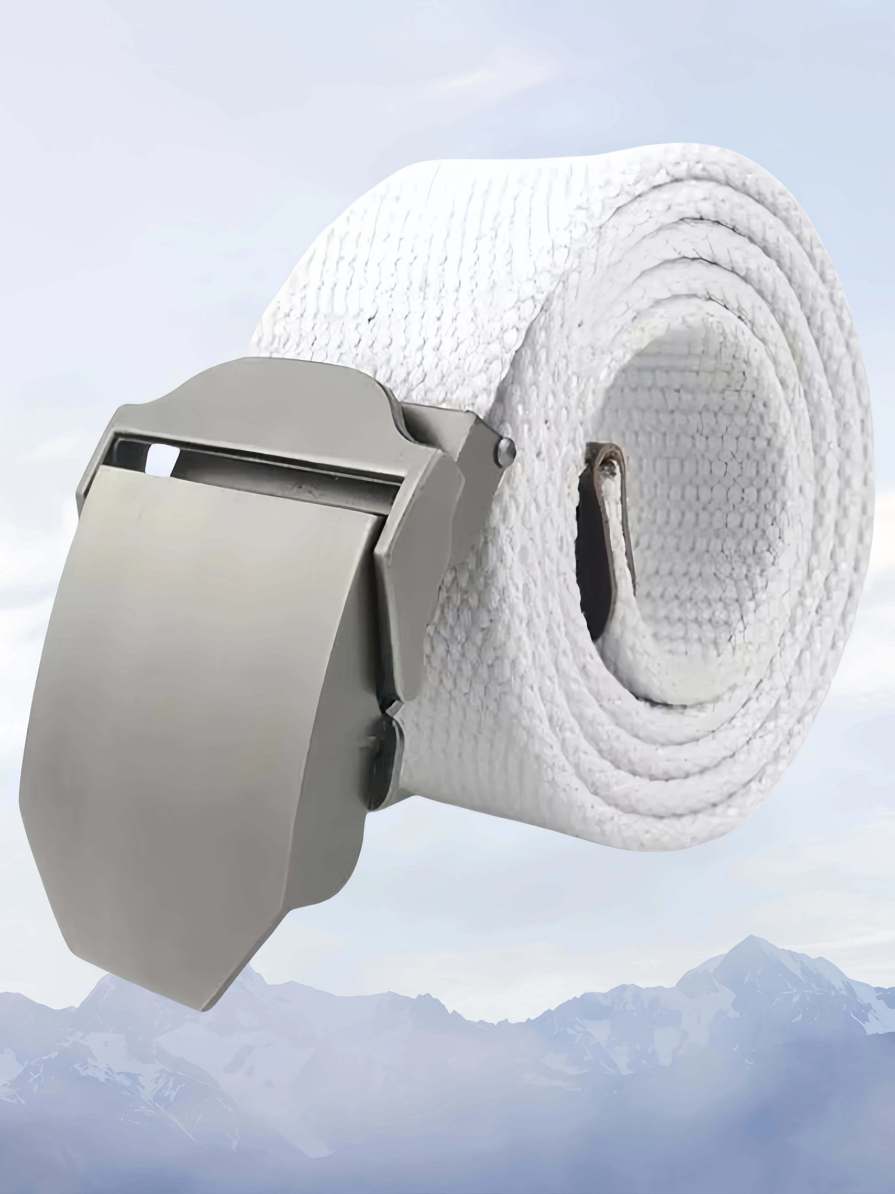 Männer & frauen Leinwand Gürtel Solide Legierung Schnalle Luxus Jeans Gürtel Für Männer Vintage Taktische Gürtel Militär Nylon Strap männlichen – Detail 1