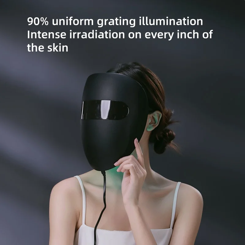 Rechargeable Facial LED Mask LED Photon Beauty Mask Skin Rejuvenation Home Face Lifting Whitening Skin Care Beauty