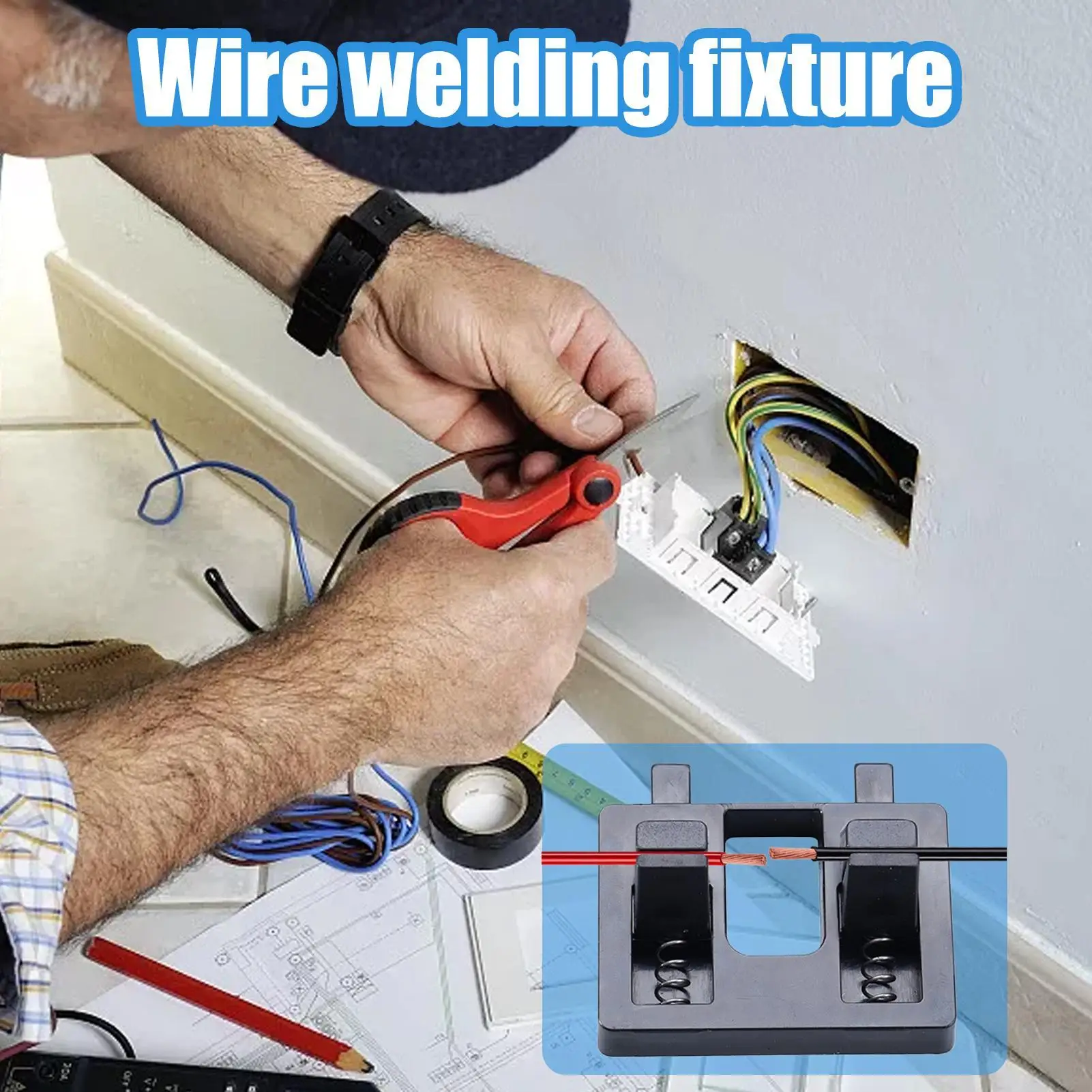 Welding Electrode Holder Portable Electric Wire Welding Fixture