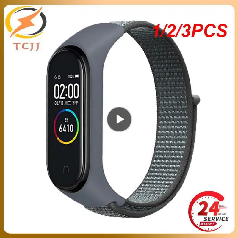 

1/2/3 шт., сменный нейлоновый ремешок для браслета Mi Band 7 4 3 5 6