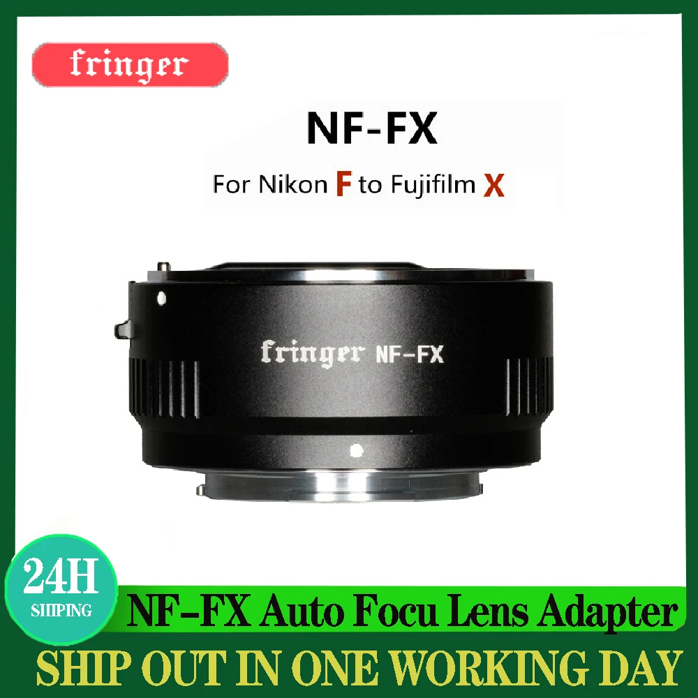 Fringer Nffx Auto Focu Lens Adapter For Nikon F Lens To Fujfilm X Fuji