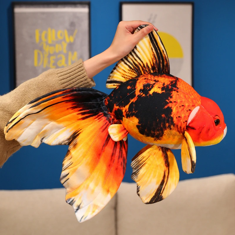 Fish-shaped stuffed pillow product photo