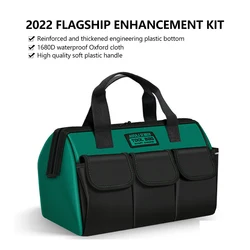 Multifunctional Tool Bag Handbag Electrician Tool Storage Bag Thickened Oxford Cloth With Waterproof Layer Tools Packaging Bag