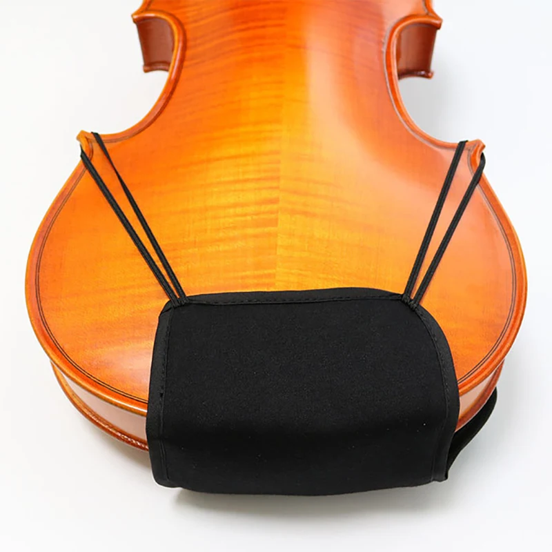 Violin Chin Shoulder Rest Pad 1/8 1/4 1/2 3/4 4/4 Fiddle Soft Cotton Cover Sponge Cushion Violin Parts Instrument Accessories