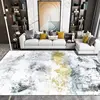 Chinese Style Splash-ink Large Living Room Carpet Abstract Luxury Lint-free Rugs for Bedroom Kitchen Mat Soft Machine Washable 3