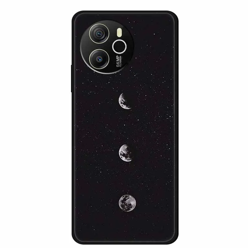 Animal Painted Soft TPU Silicone Back Cover - Fashionable Phone Case