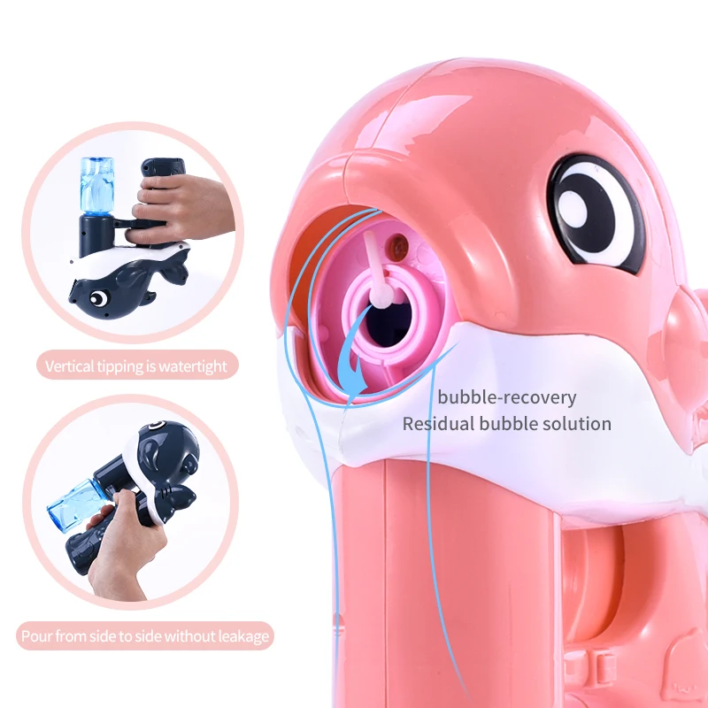 Whale Bubble Blower Toy 4