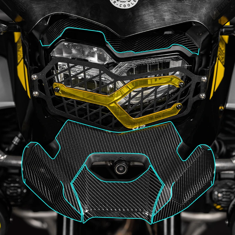 BMW F850GS ׼ Į  ź   ƼĿ,  ũ ٵ öƽ ǰ κп ̴  