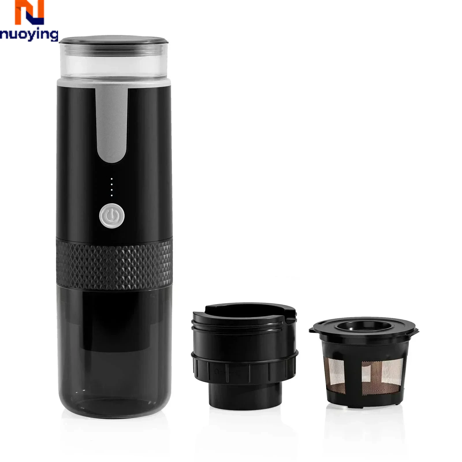 Cafetera Eléctrica 2026, Cafetera Portátil para Cápsulas y Café Molido, Compatible con Polvo y Cápsulas