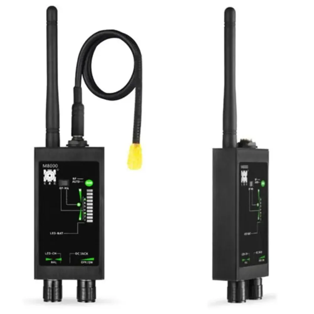 Professional Anti-spy Detector Camera GSM Audio Bug Finder GPS Signal Lens RF Tracker Detect Wireless Listening Device Scanner