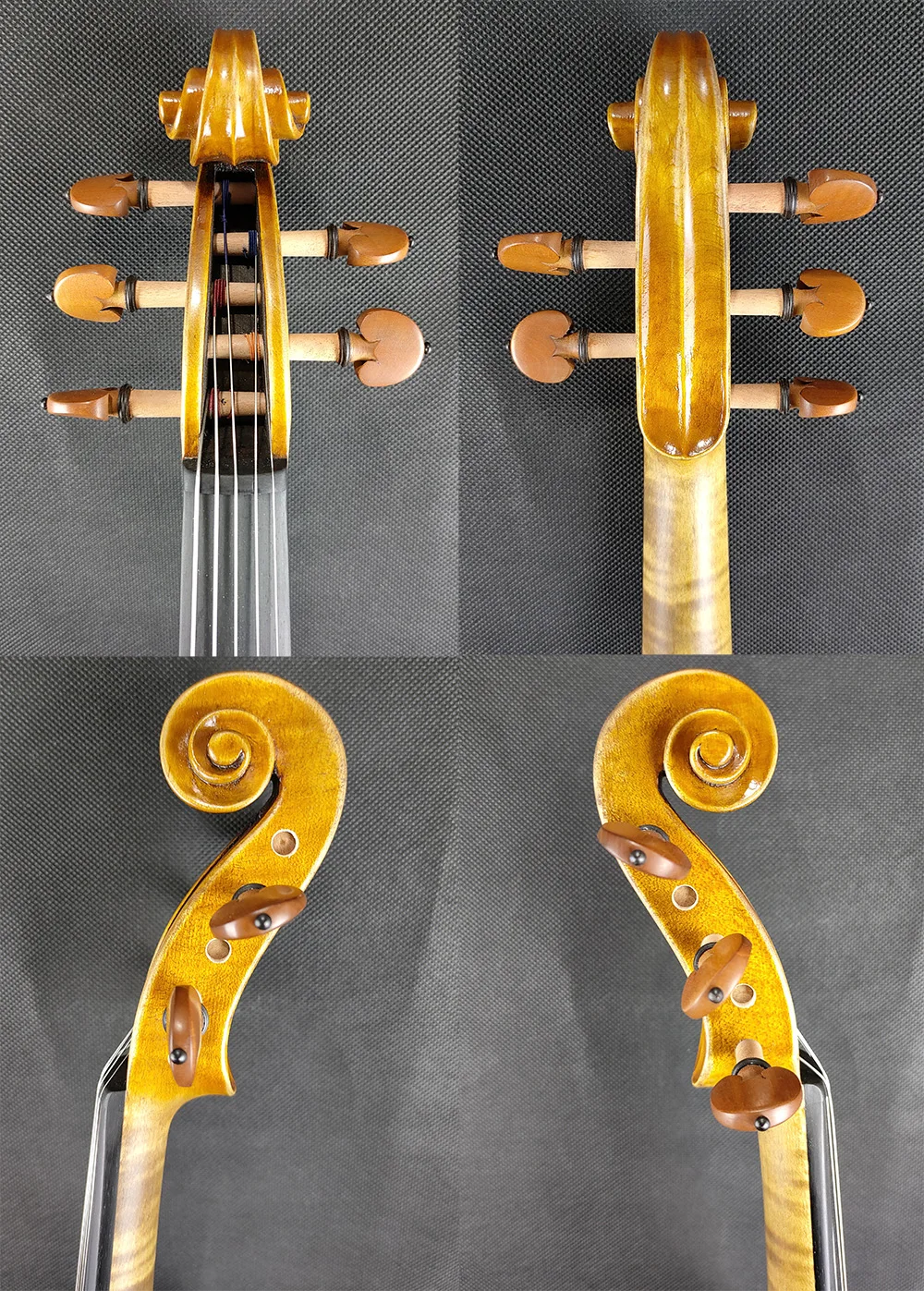 50 Years Old Spruce A Revolutionary 5 strings Violin Viola 4/4 Size #3299 Professional 5 String Violine Hand Made Oil Varnish