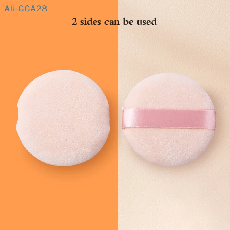 

1 шт., Профессиональная мягкая косметическая губка круглой формы для нанесения пудры на лицо