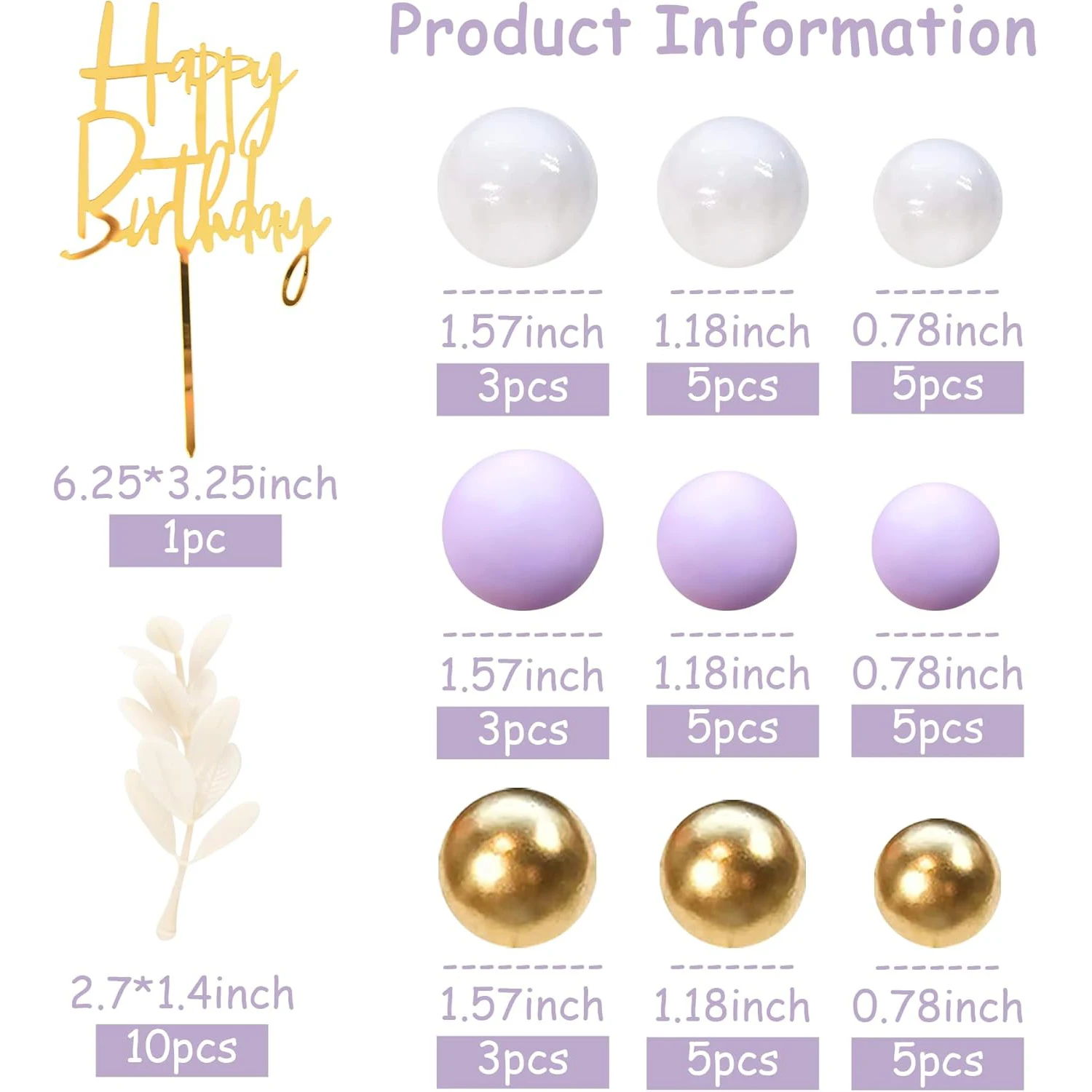 Khaki Ball Cake Topper Boho Gras Cake Topper Happy Birthday Kuchendekoration für Hochzeit Baby Shower Boho Themenparty Zubehör – Detail 36
