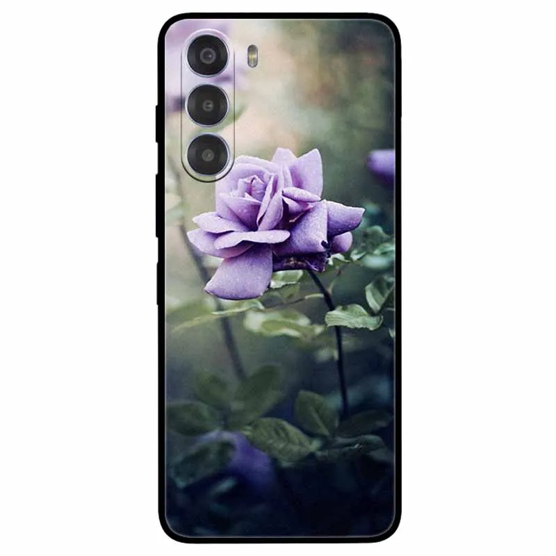 Cute Cartoon Soft TPU Silicone Phone Case - Painted Cat Design