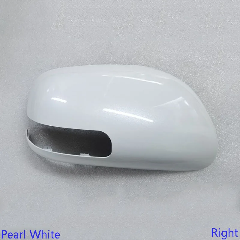 Buitenspiegelkappen Voor Toyota Voor Auris 2009~2012 2011 2010 Auto Achteruitkijkspiegel Behuizing Omkeren Spiegel Cover Spiegel Shell Auto Achteruitkijkspiegeldop (Kleur : Pearl White Left