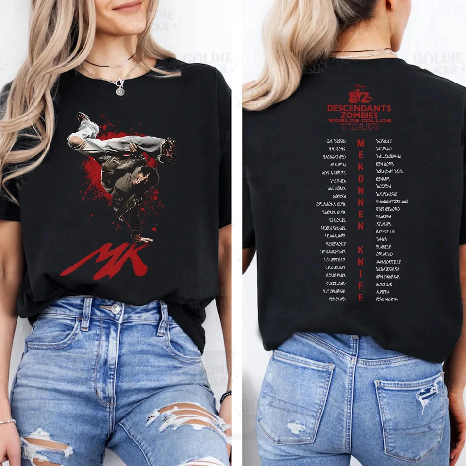Disney Descendants Zombies World Collide Tour Mekonnen Knife T