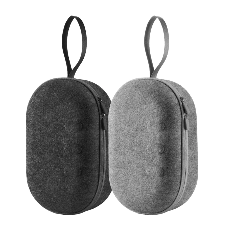 

Hard Nylon Travel Storage Bag Carrying Case For 3 Headset Portable Convenient