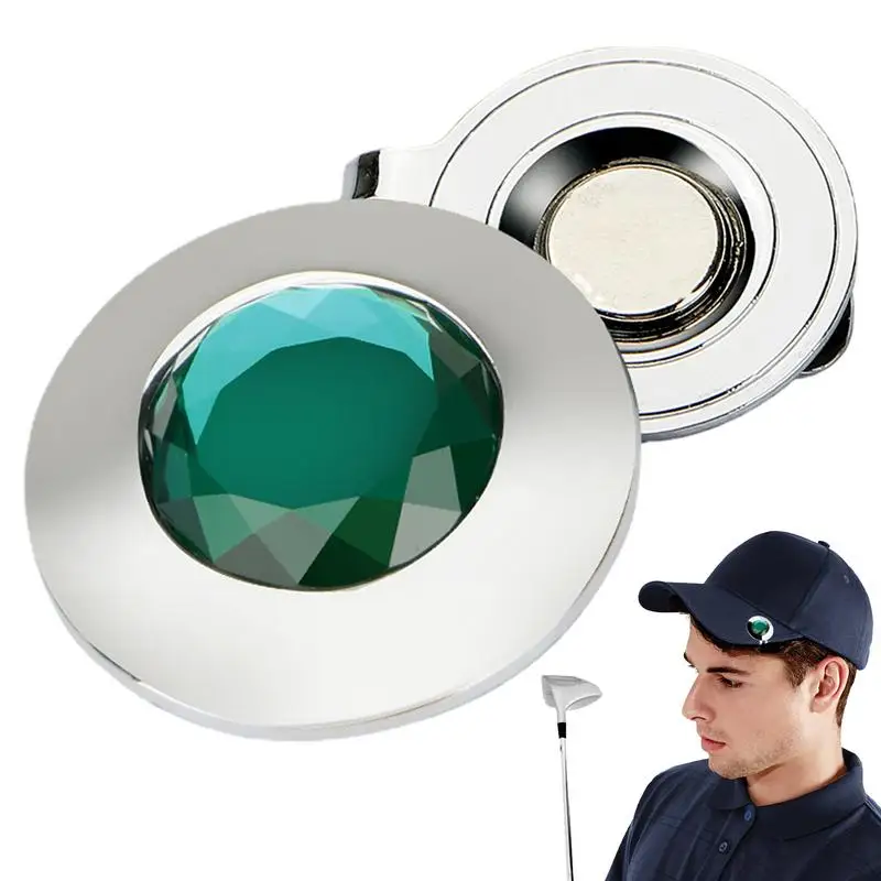 

Golf Marker Magnetic Caps Clip Ball Hat Marker Caps Hat Divot Tool Accessories Removable Attaches Easily To Mark Golf Value