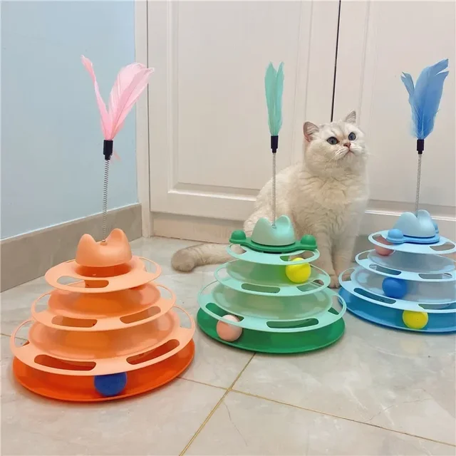 Triple Layer Cat Toy 1