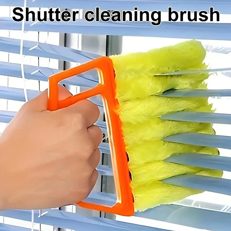 EW New Louver Curtain Cleaning Brush Detachable Vent cleaning brush