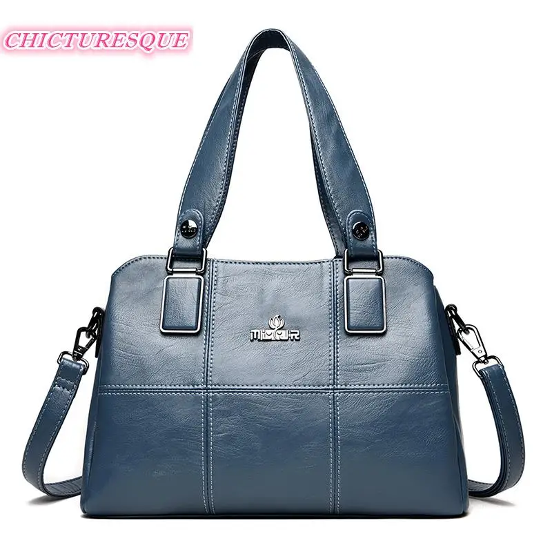 

2021 Women Shoulder Bag Leather Luxury Handbags Women Bags Designer Shoulder Crossbody Bag Female Fashion Female For Ladies