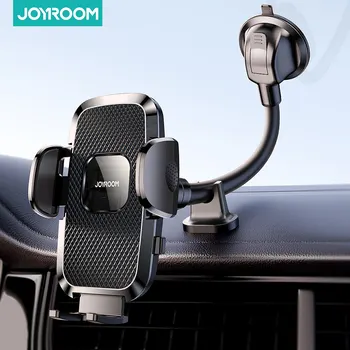 Joyroom 차량용 대시보드 폰 거치대, 범용 핸즈프리 자동차 앞 유리 에어 벤트 마운트, 360 ° 와이드 뷰, 9 인치 유연한 긴 팔