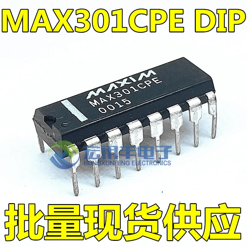 

Free shipping MAX301CPE MAX301EPE DIP16 10PCS