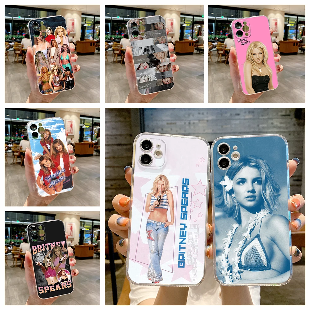Per 14Pro Fashion Superstar Britney Trend Spears Custodia Per Telefono Rana Per Iphone13 11 12 14 Pro Xr Xs Max 8X7 Plus Se 13 Pro Cover