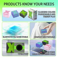 Basix Bluetooth Speaker Mini Portable wireless speaker with Stereo Pairing Hands-Free Call for Travel Outdoor Wireless Speakers - Image 4