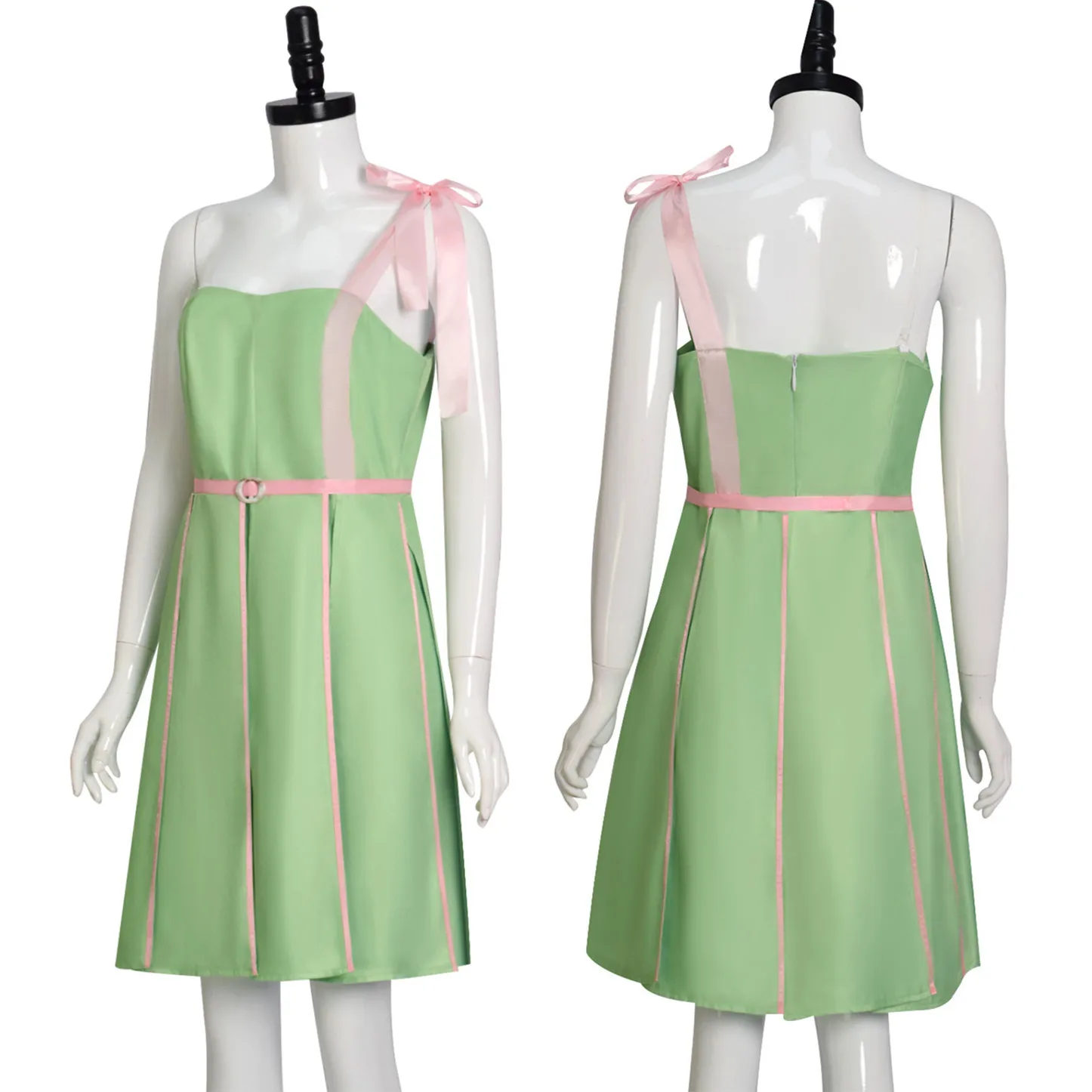 

Barbier Cosplay Margot Costume Adult Women Green Dress Suits Girls Skirt Halloween Carnival Disguise Party Costume