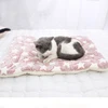 Soft Flannel Pet Mat dog Bed Winter Thicken Warm Cat Dog Blanket puppy Sleeping Cover Towel cushion for small Medium large dogs 4