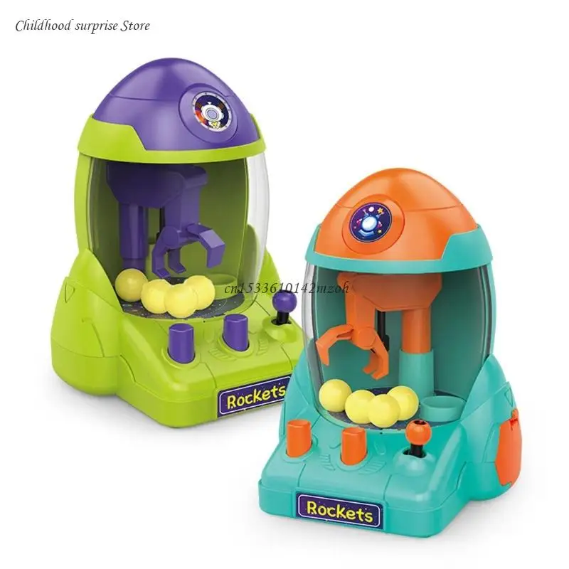 New Machine Kids Egg Twisting Play Game Mini Claw Catch Toy Machines Children Interactive Toy Birthday Gifts Dropship 3