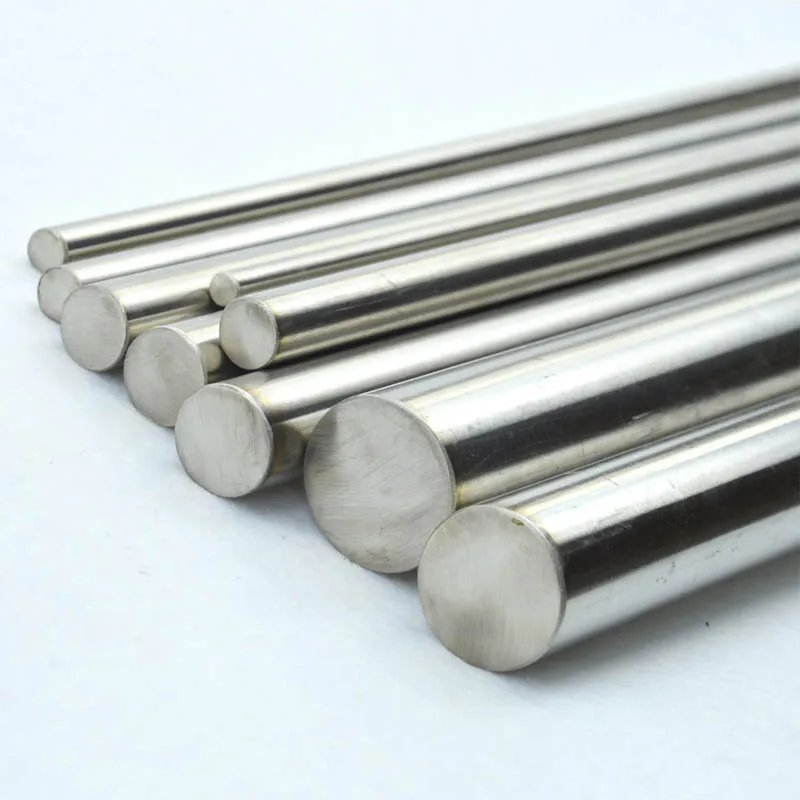 304 Stainless Steel Rod Diameter 2mm-18mm Smooth Straight Metal Metric Solid Round Shaft Rod Bars Length 100mm-500mm